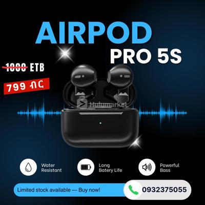 Pro 5s earbud/earbud/Wireless earphone
