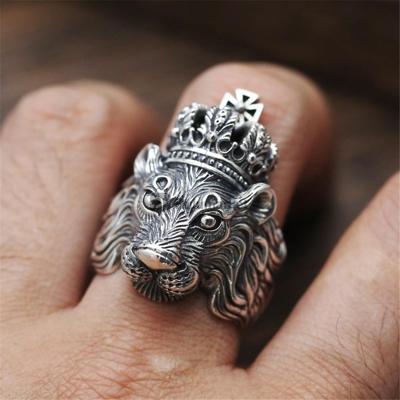 Lion Crown Ring