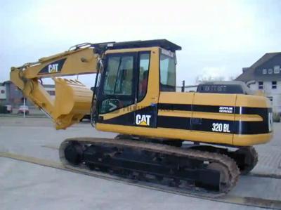 1996 kat excavator kat- 320B ; with chain