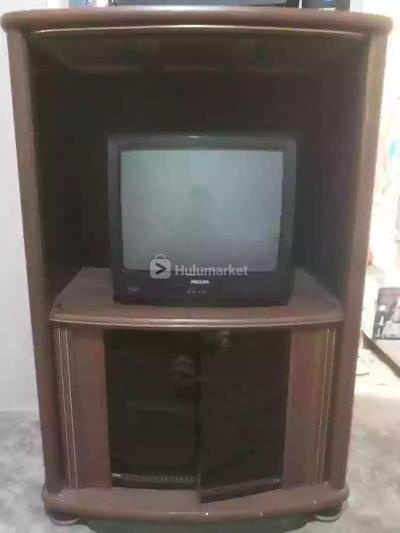 Tv stand with tv