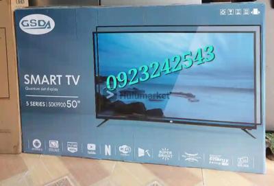 GSDA 50 INCH TV DOUBLE GLASS SMART 4K UHD TV