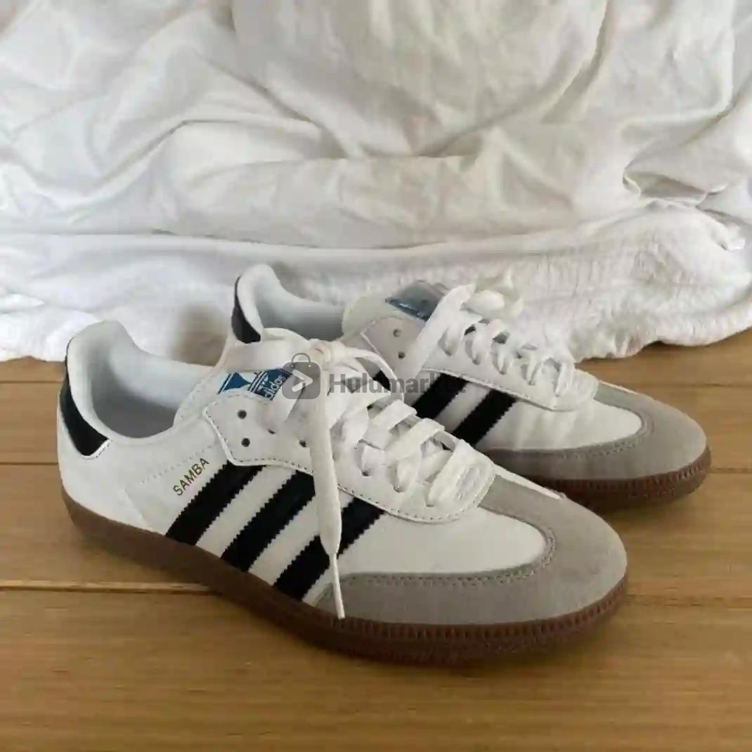 adidas gazelle silver green womens adidas Samba OG 'White Black' 5 main image 0