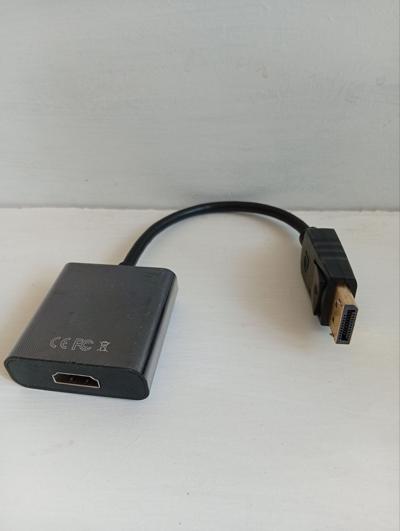 DisplayPort to HDMI Converter - 1080p Full HD, Audio Support, Plug & Play Passive DP to HDMI Adapter for PC, Laptop, Monitor, TV