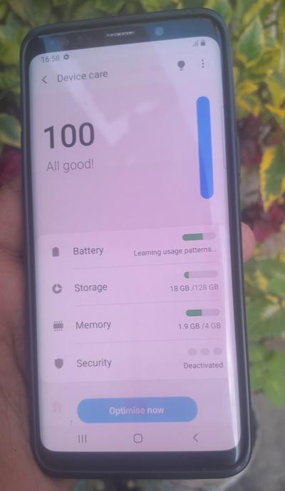 Samsung Galaxy S9
128GB
4GB Ram
ዋጋ ?12500
Call me ?
☎️ 0940642999