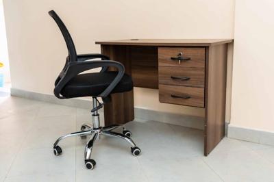 Office table and chair