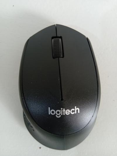 Logitech M330 Silent Plus Wireless Mouse 2.4GHz with USB Nano Compatible with PC/Mac/Laptop