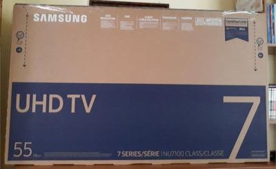 SAMSUNG 55" UHD 4K SMART TV