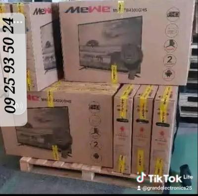 MEWE 43INCH TV SMART 4K ANDROID DOUBLE  SCREEN