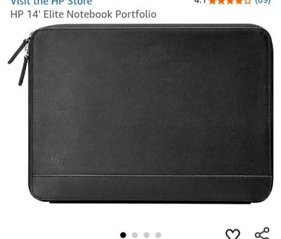 Hp Laptop Bag  14 Inch ( Elite Notebook Portfolio)