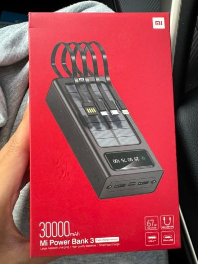 ​🔋 Mi 30,000mAh Ultra Fast Power Bank