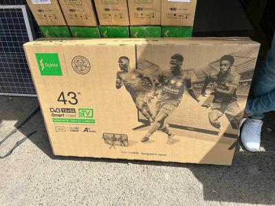 Syinix 43 inchi double glass smart 4k 2025 tv