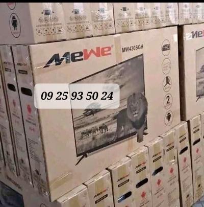 MEWE 43INCH TV SMART 4K ANDROID