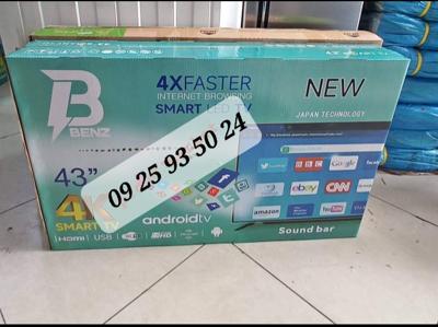 BENZ 43INCH TV SMART 4K ANDROID