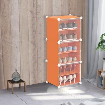 Plastic Cube Shoe Rack