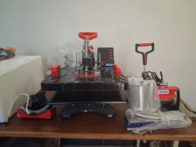 8in1 heat press machine Size A4