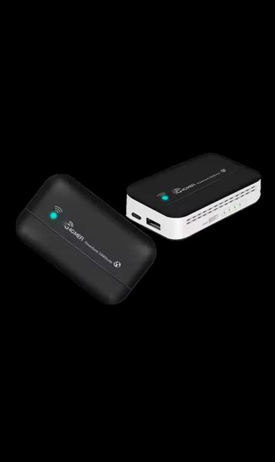 WiFi router with powerbank