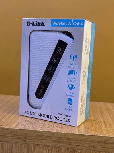 D-Link DWR-930M 4G LTE Mobile Router.