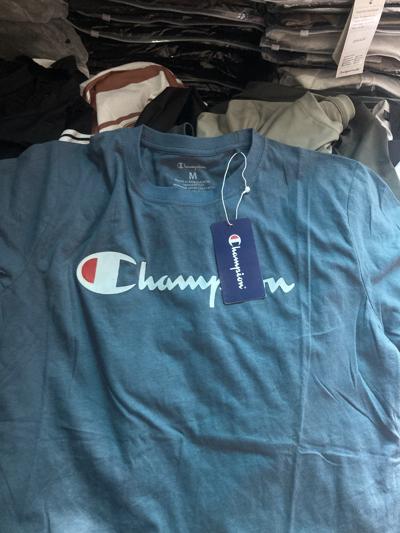 Champion Men's Classic Logo T-Shirt (Teal Blue)

•