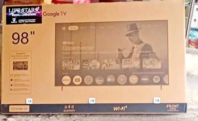 ..... 98" 4K SMART ◈ FREE DELIVERY ◈  5 YEARA WARRANTY ◈ PRICE ..... 450000