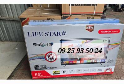 LIFE STAR 55INCH TV SMART 4K ANDROID