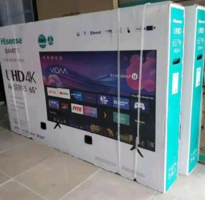 HISENCE 65"NEW 2026 ◇ 4K SMART UHD TV ◇ FREE DELIVERY ◇ 10 YEARS WARRANTY ◇ PRICE....235,000
