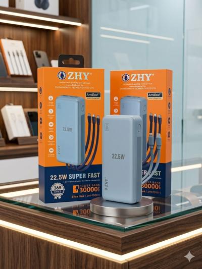 ZHY 22.5W Super Fast Power Bank - 30,000mAh