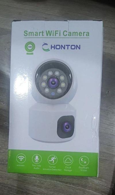 ​ Honton Smart WiFi Camera - ድርብ እይታ፣ ሙሉ ዋስትና ለደህንነትዎ!