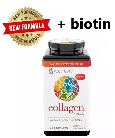 Youtheory Collagen + Biotin – 390 Tablets
supplement