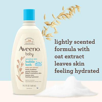 Aveeno Baby Sensitive Skin Bubble Bath with Oat Extract