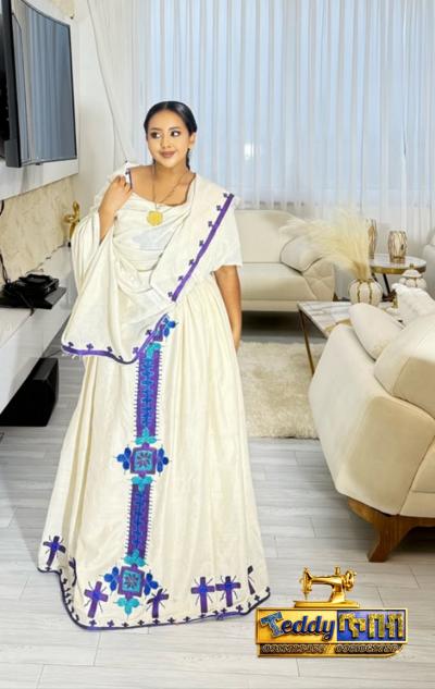 የሀበሻ ባህል ልብስ Ethiopian cultural dress