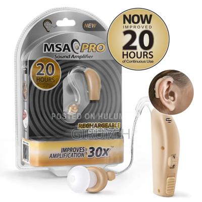 Rechargeable Hearing Aid Msa Pro, 30x