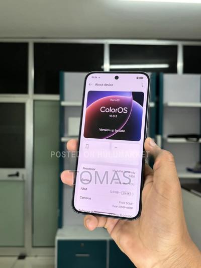 New Oppo Reno13 256 GB Black