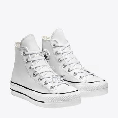 White Converse All Star High Tops