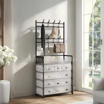 5 Layer Shoes Rack With Hanger