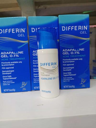 Differin Gel 0.1% Adapalene Acne Treatment