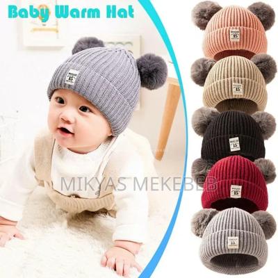 Toddler Knitted Hat Beanie Cap Scarf Set