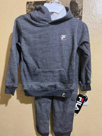 New Fila Kids’ 2-Piece Hoodie Jogger Set