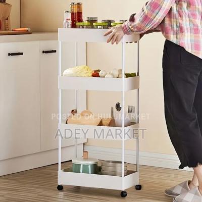 4 Tier Moveable Storage Rack.
