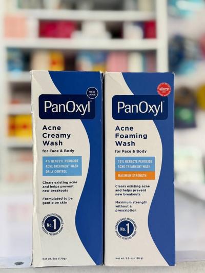 PanOxyl Acne Creamy Wash — 4% Benzoyl Peroxide!