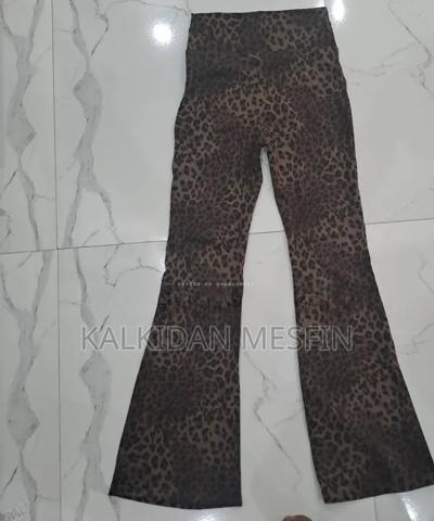 Leopard Leg Pants