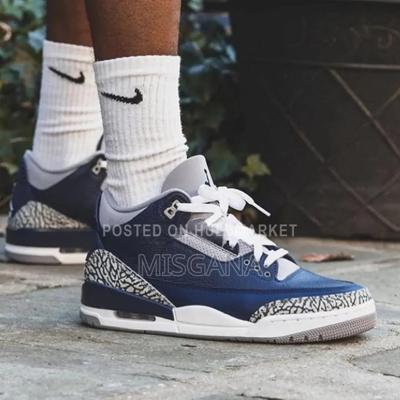 Nike Air Jordan3 Retro "Georgetown"Deep Navy Blue
