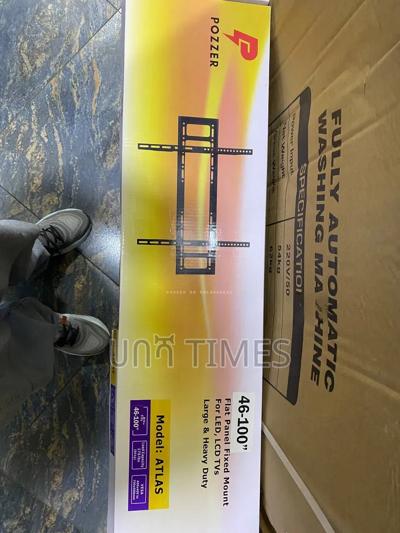 Pozzer Atlas Heavy Duty Fixed Tv Wall Mount (46" - 100")