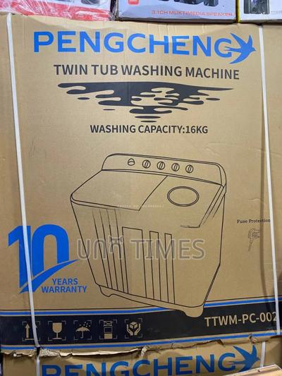 Pengcheng 16kg Twin Tub Semi-Automatic Washing Machine – TTWM-Pc-002