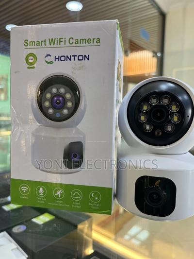 Honton Smart Wifi Ip Camera – 360° Pan Tilt Security Camera