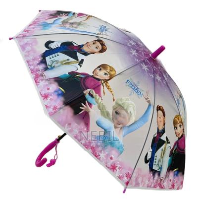 Frozen Elsa Anna Cartoon Umbrella for Girls