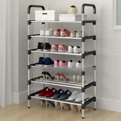 Multi-Purpose Steel Shoe Organizer Rack