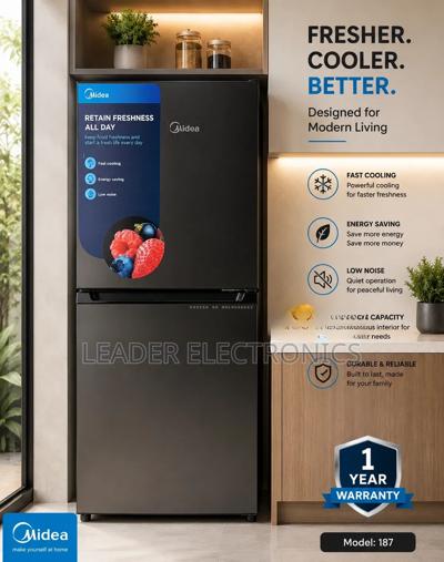 Midea Model 187 Refrigerator – Freshness, Efficiency Reliable Perfor