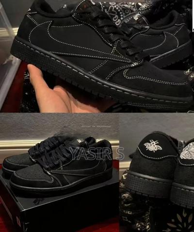 Travis Scott X Air Jordan 1 Low Og Sp "Black Phantom
