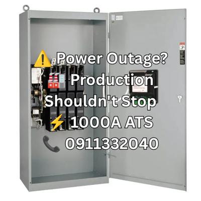 1000A Automatic Transfer Switch (ATS) | Generator ATS Panel | Automatic Power Changeover