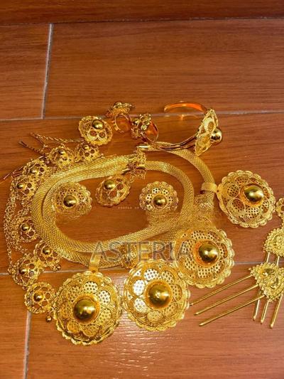 Full Jewellery Set for Women, የማይለቅ